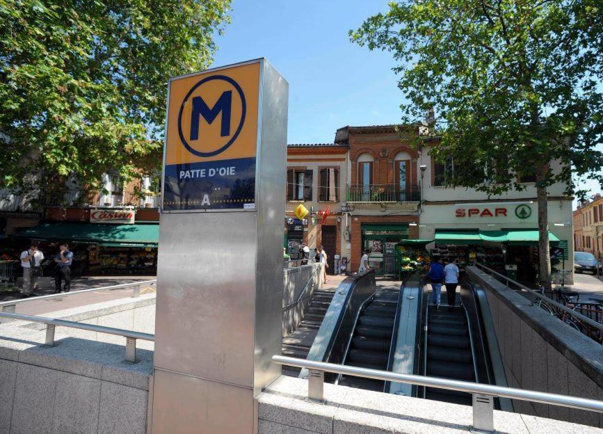 تولوز T3 Tout Confort Metro Patte D'Oie المظهر الخارجي الصورة